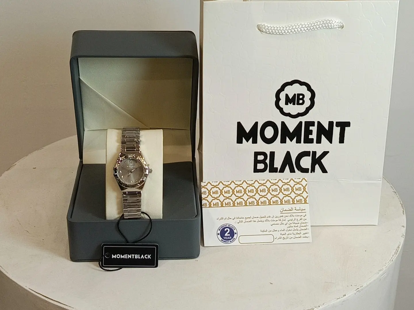 ساعة نسائي شركه مومنت بلاك رقم 3