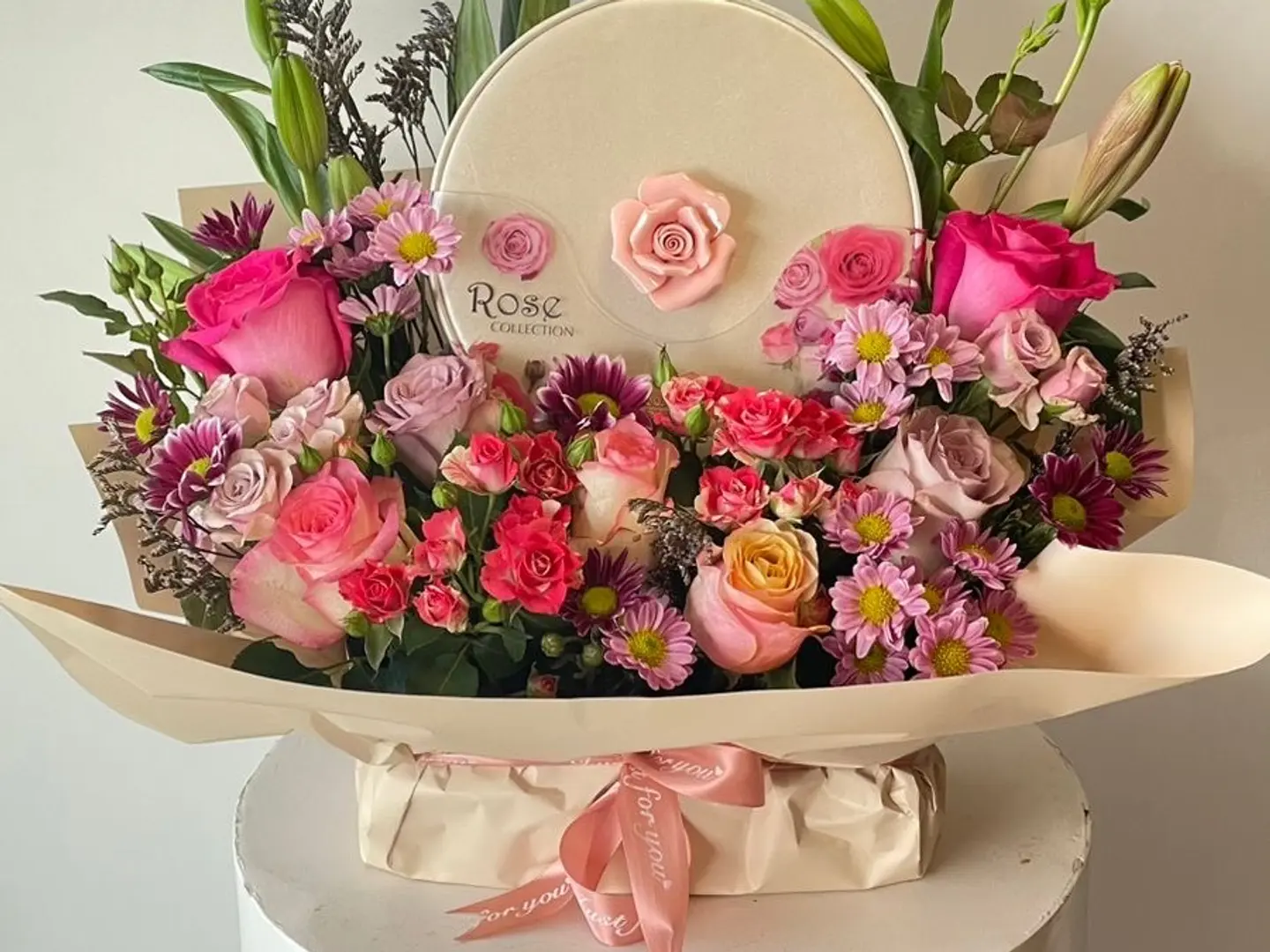 بوكية مع شوكلت بستاني روز دايري رقم 3