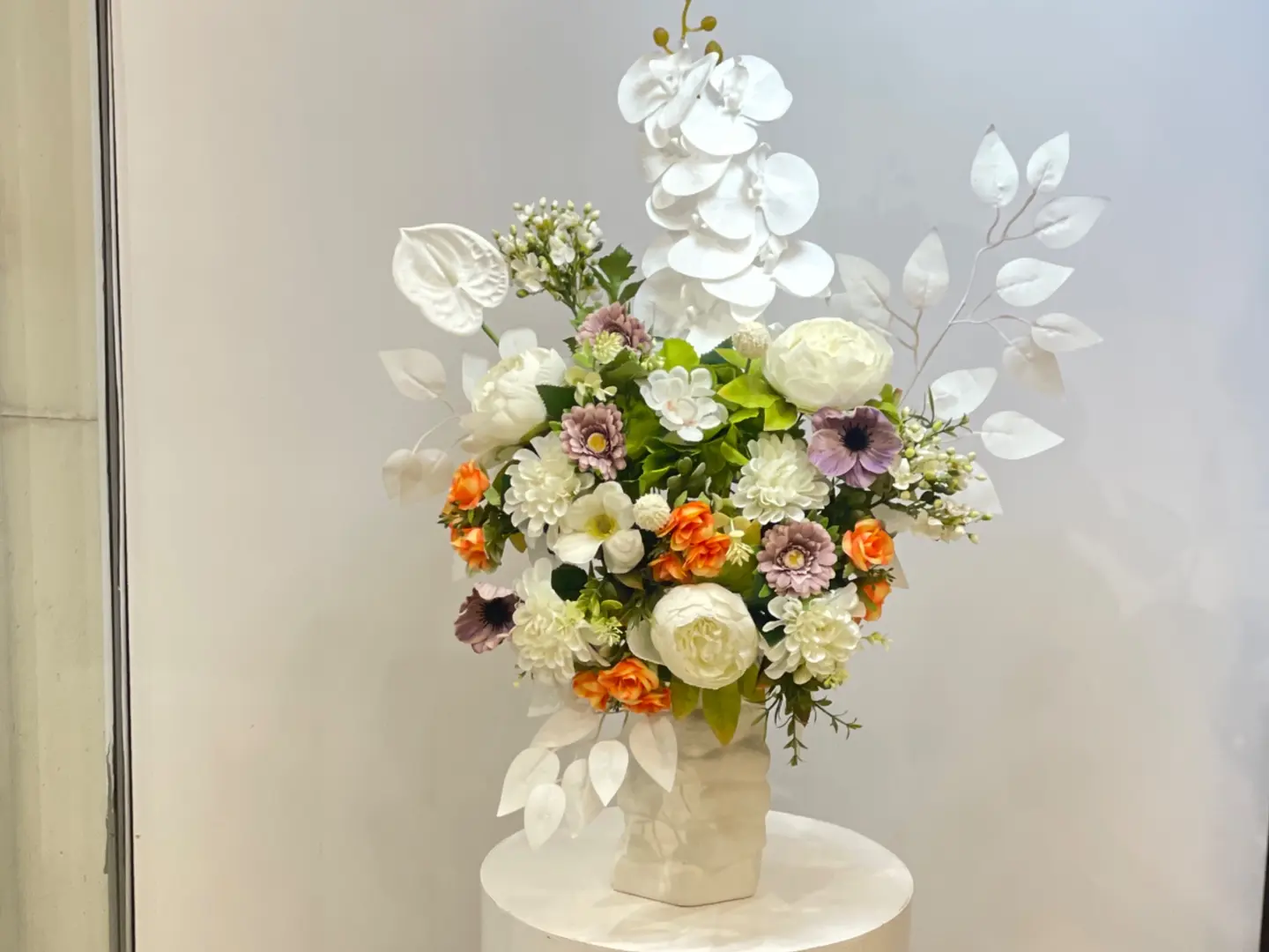 فازه تنسيق ورد صناعي رقم 3