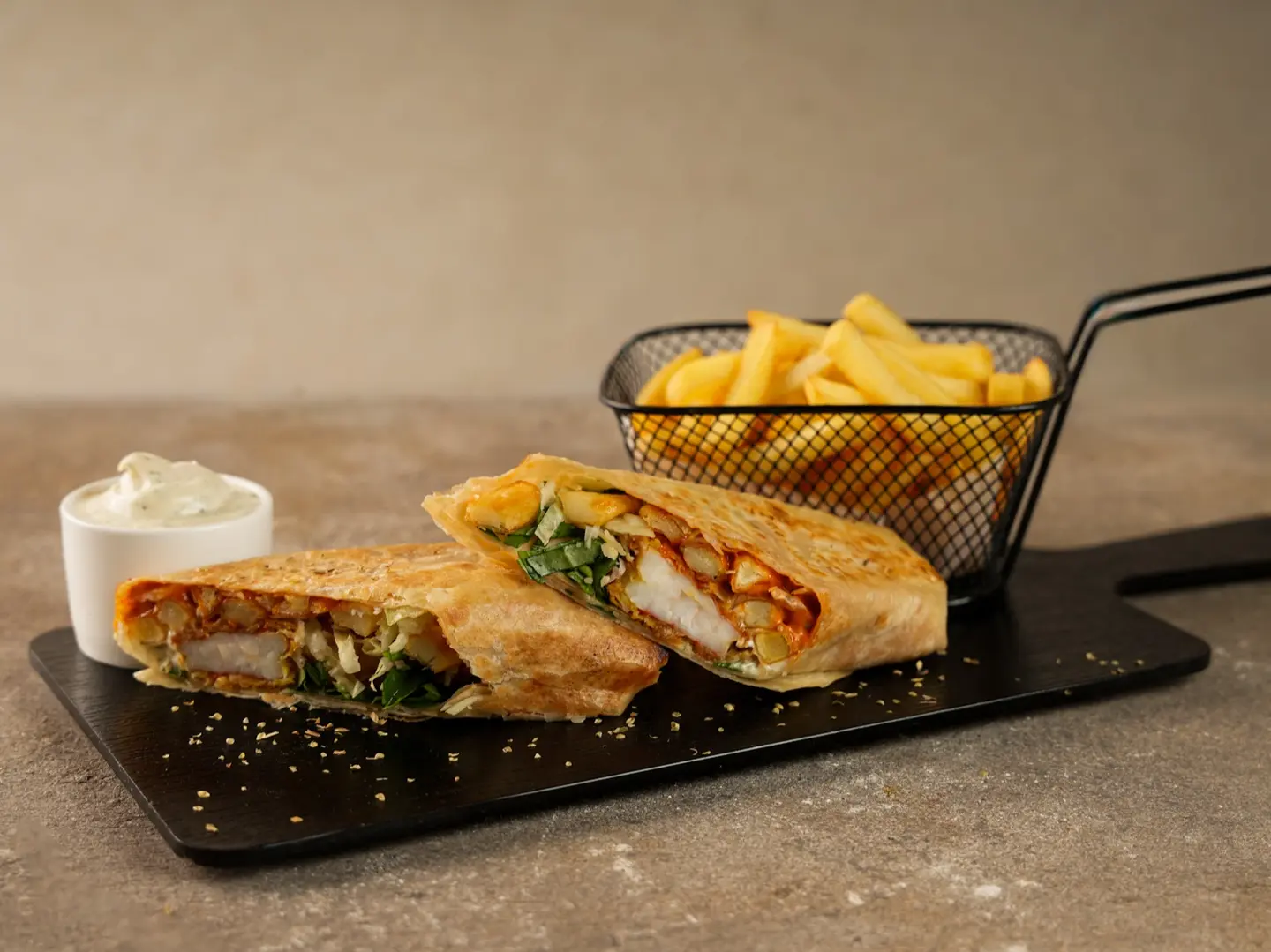 Shrimp Sandwich With Special Sauce