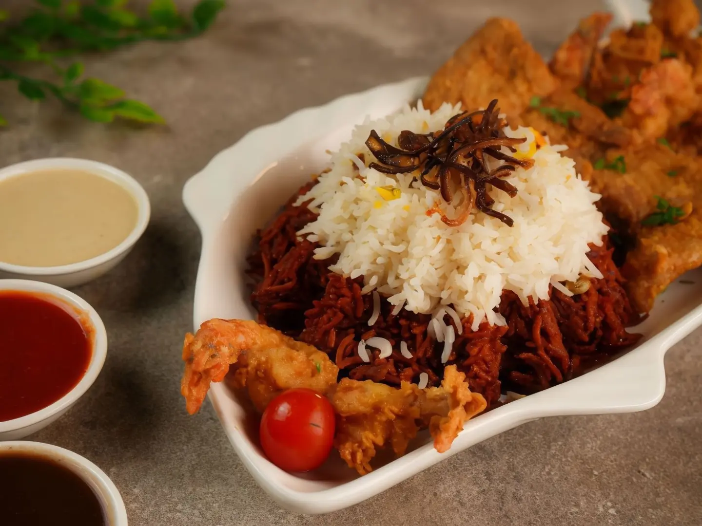 Filet Meal With Shrimp