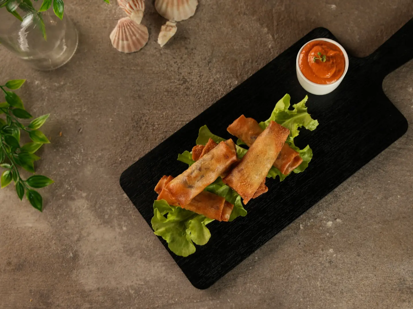 Shrimp Spring Rolls 5 Pieces