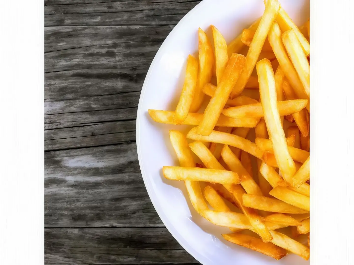 Plate Of French Fries