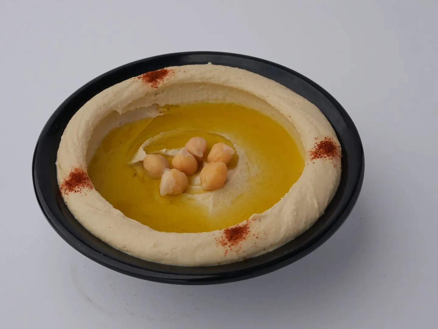 حمص مع الطحينة