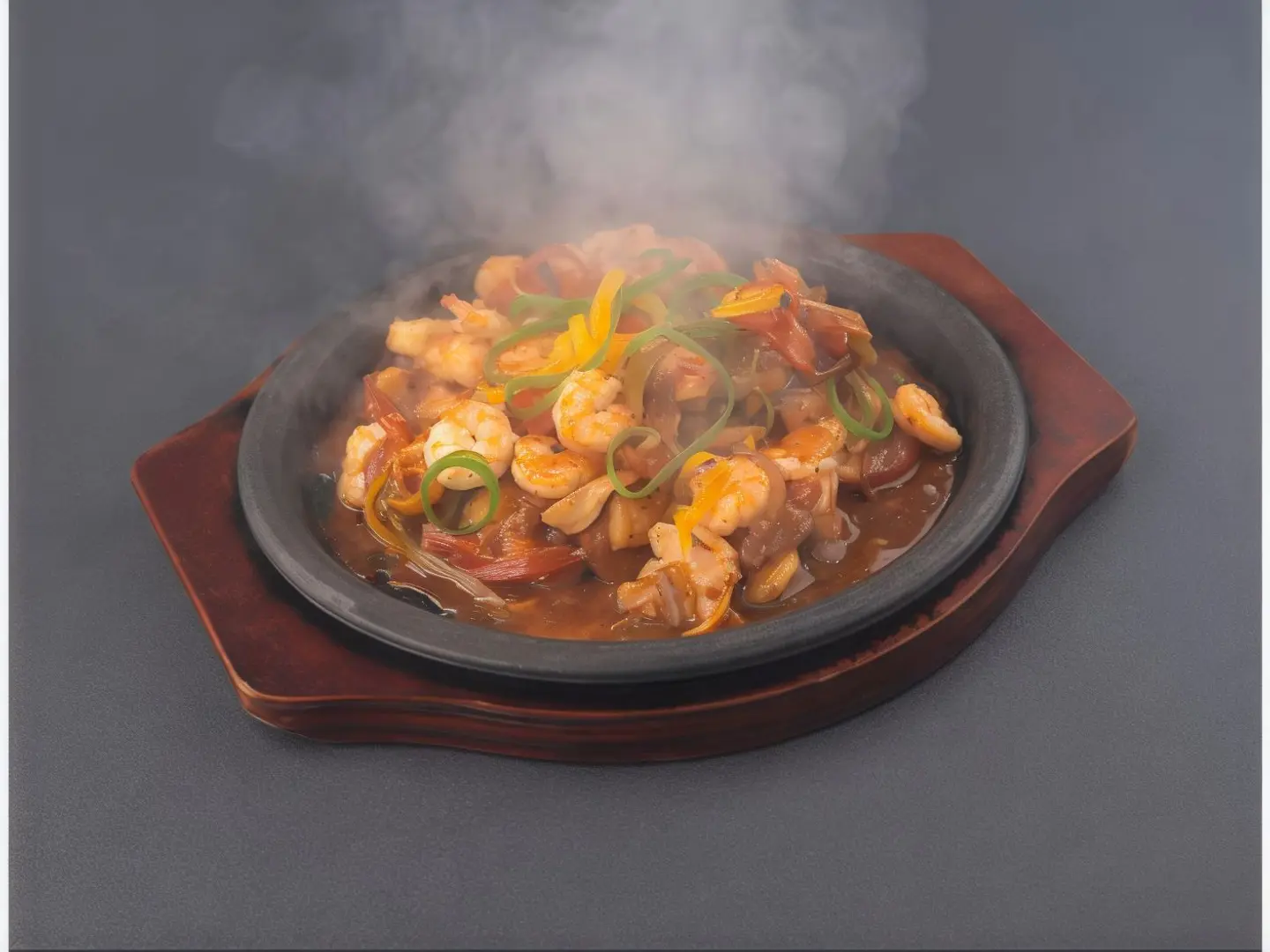 Sizzling Shrimp