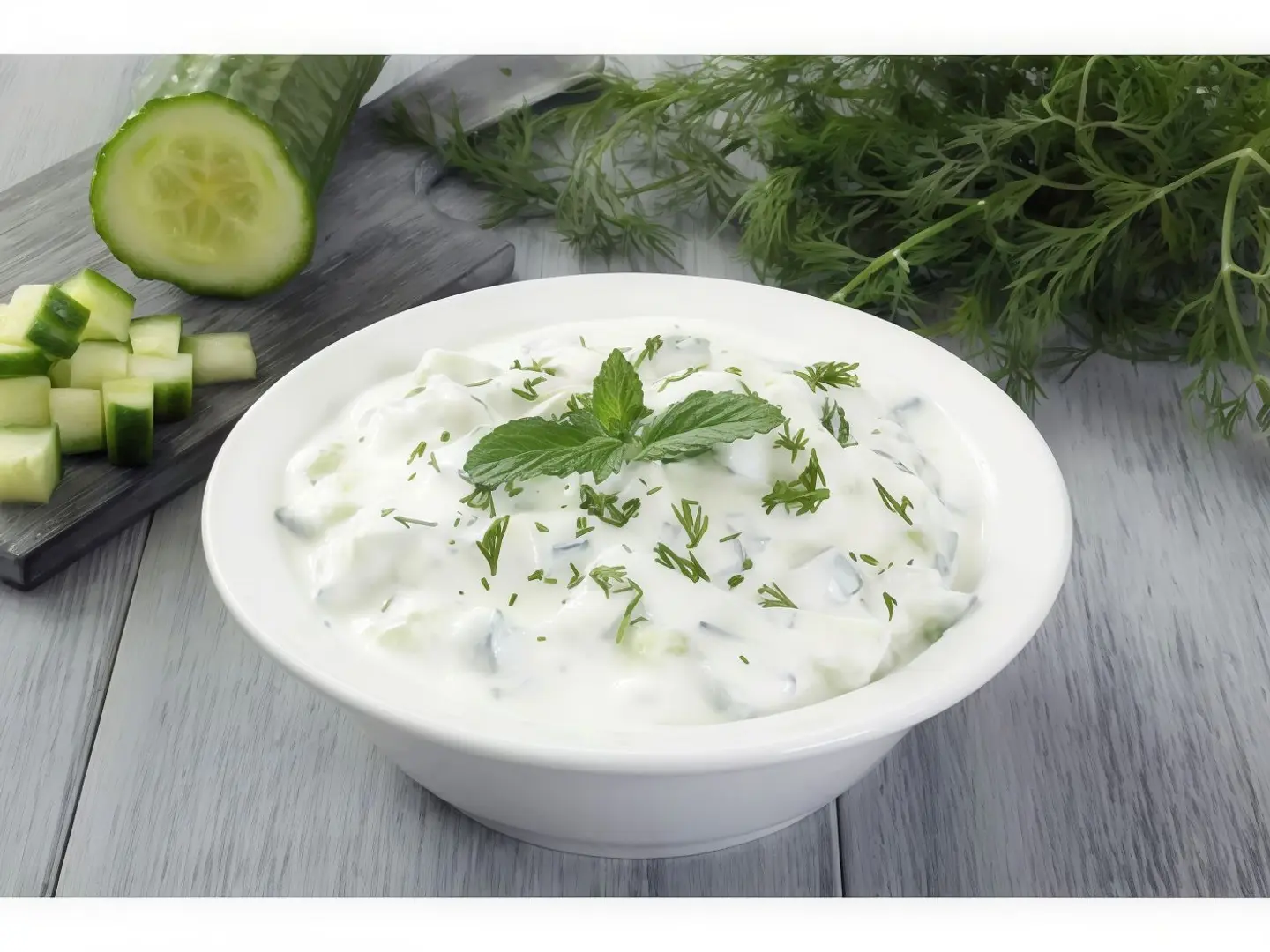 Yogurt With Cucumber
