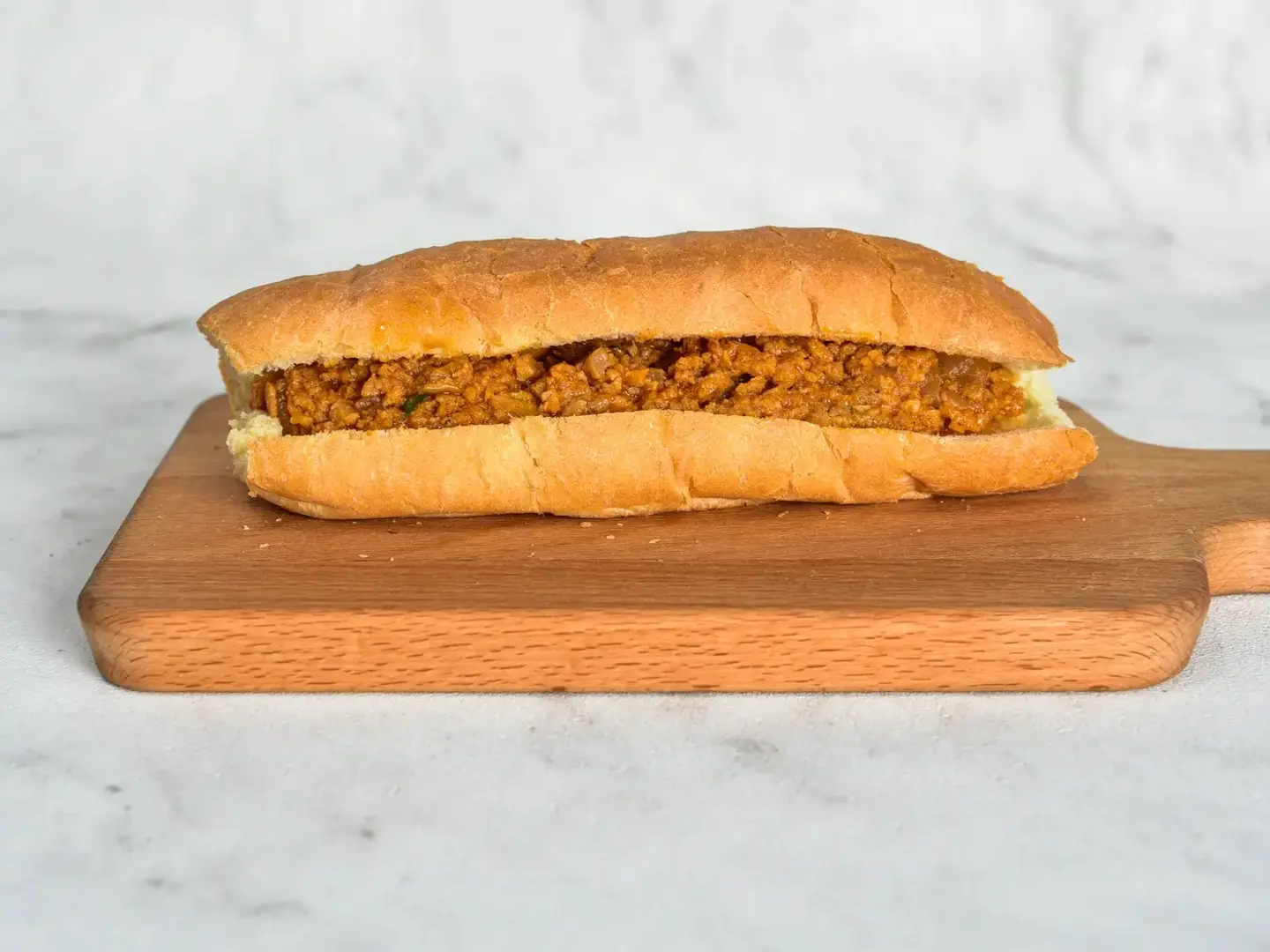 ساندويتش لحم مفروم