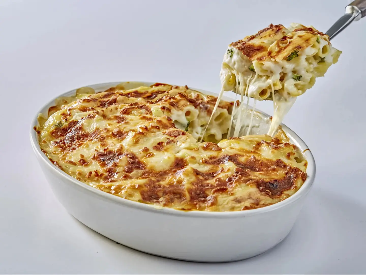 مكرونة بشاميل كبدة