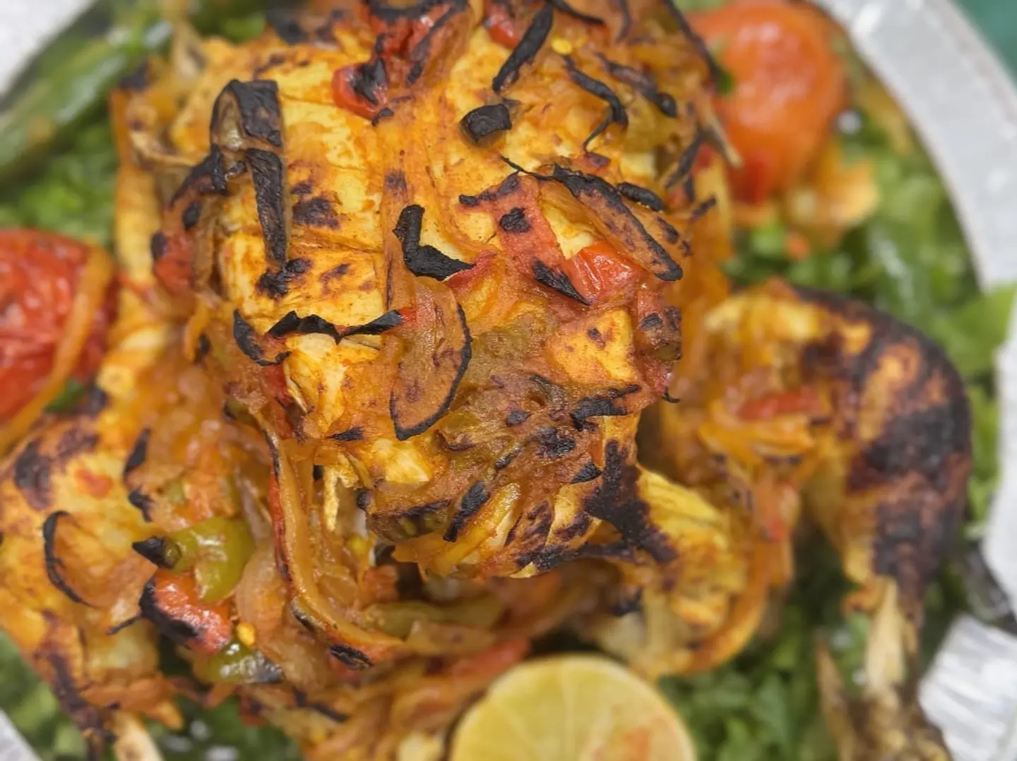 حبة دجاجة محمر سادة بدون رز سادة