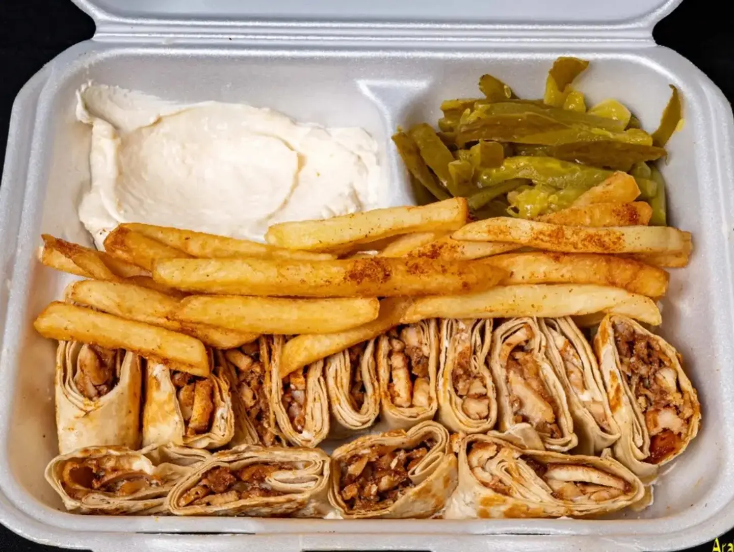 Makanan Shawarma Arab .