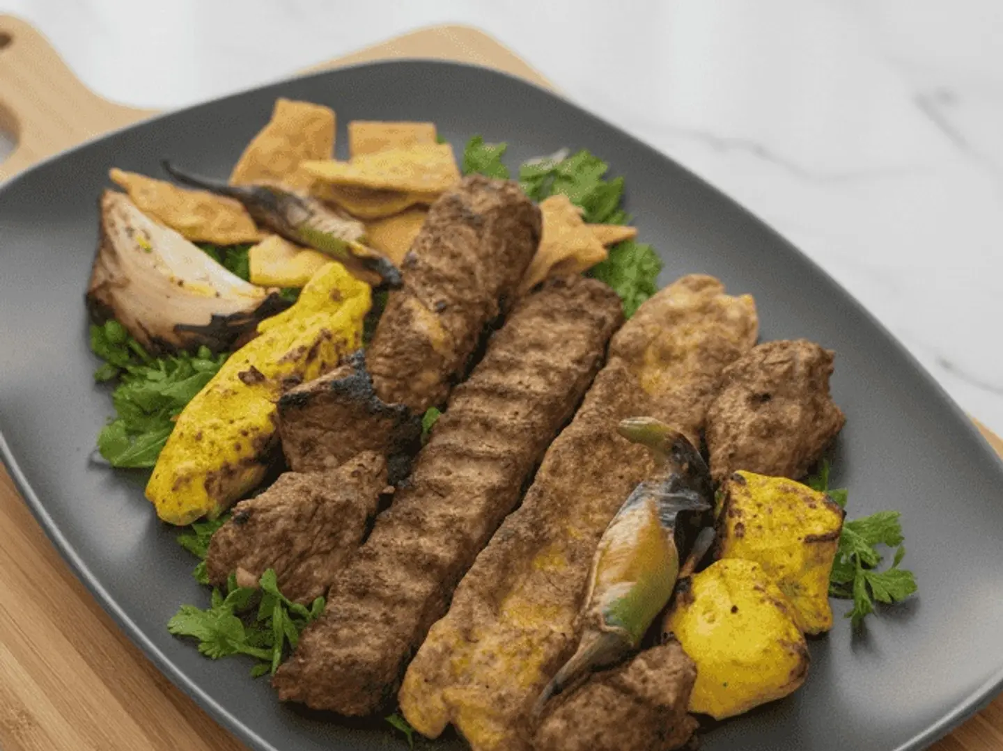 Large Plate Of 12 Mixed Chicken Skewers