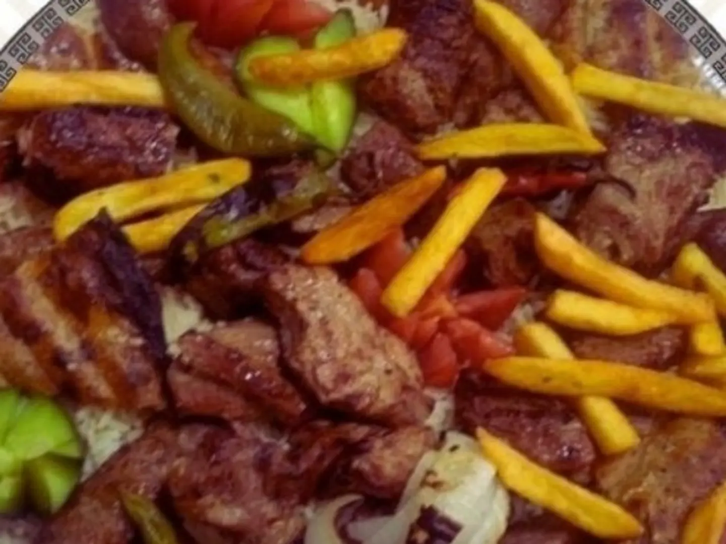 Mixed Meat Platter (5 Skewers)