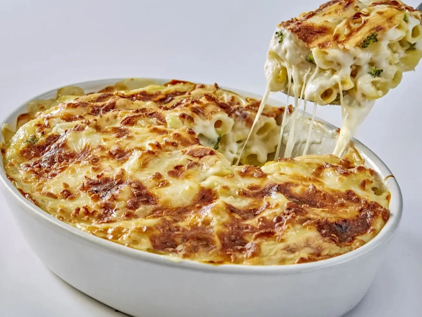 مكرونة بشاميل لحم