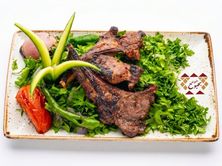 طبق ريش خروف مشوية 3 قطع