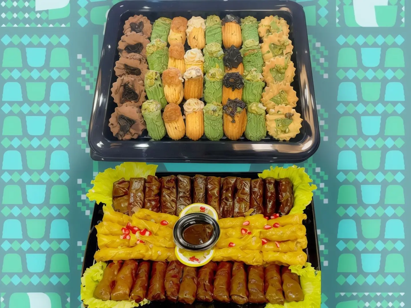 بوكس ميكس ورق عنب وملفوف مع بوكس بيتيفور ميكس