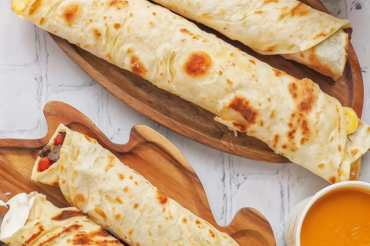 Double Egg Chpati Cheesee