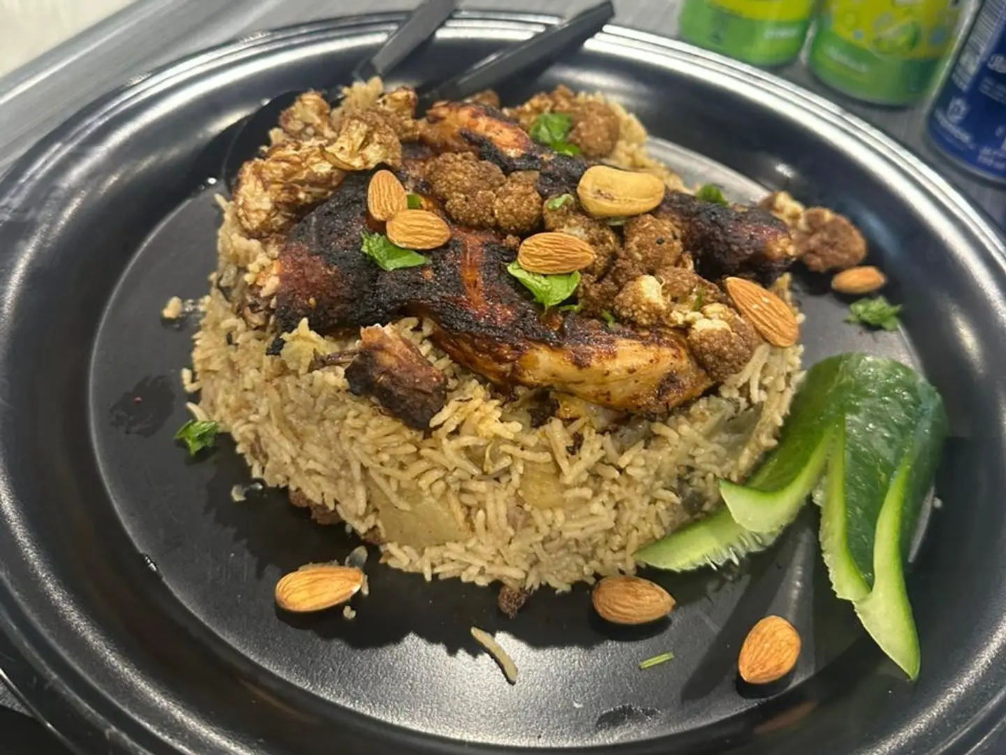 مقلوبه دجاج نص حبه