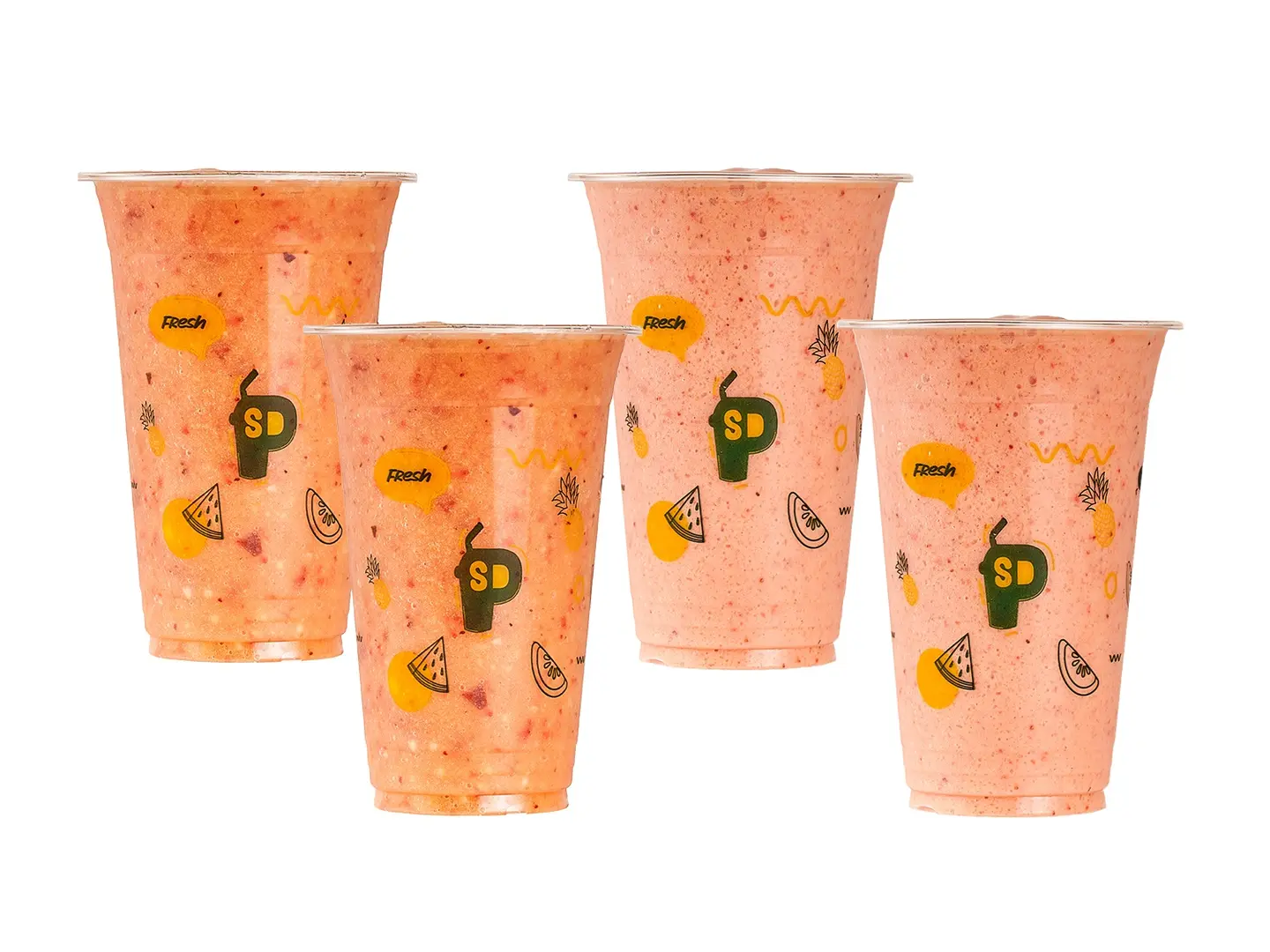 4 Cocktail Cups