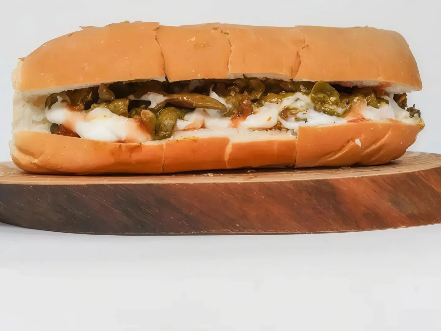 ساندويش كبده مع الجبن