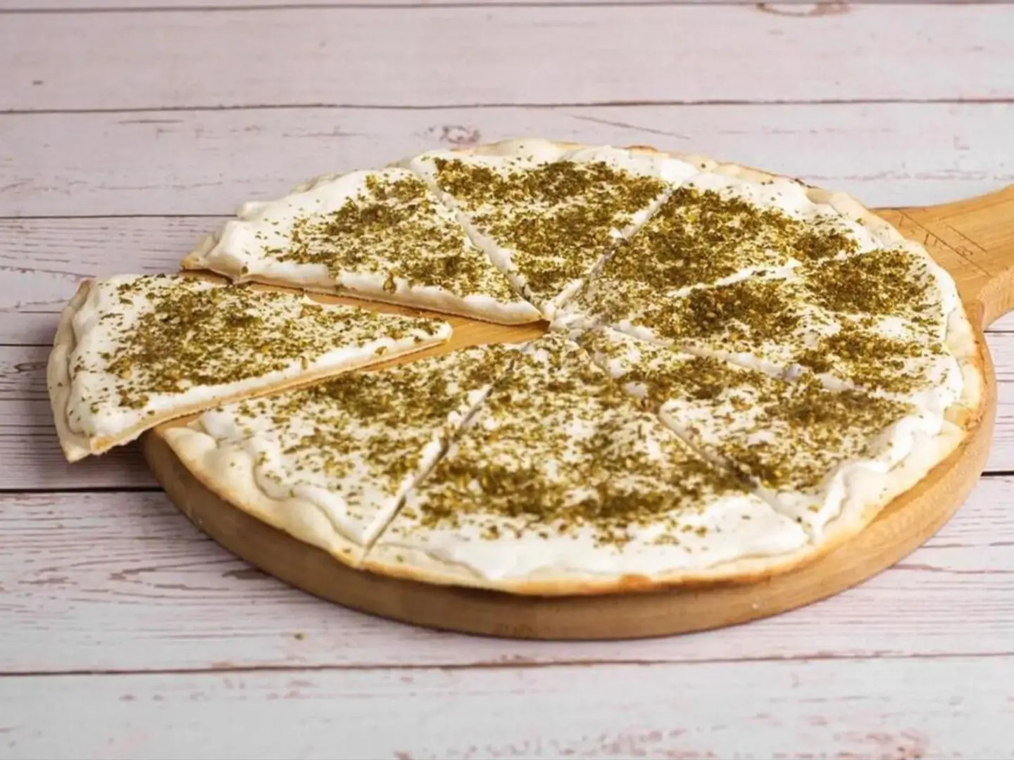 Large Cheese, Labneh And Thyme Pizza