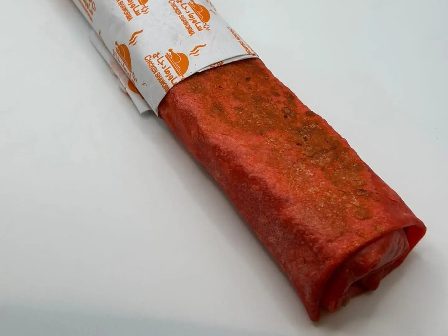 شاورما صاروخ خبز أحمر