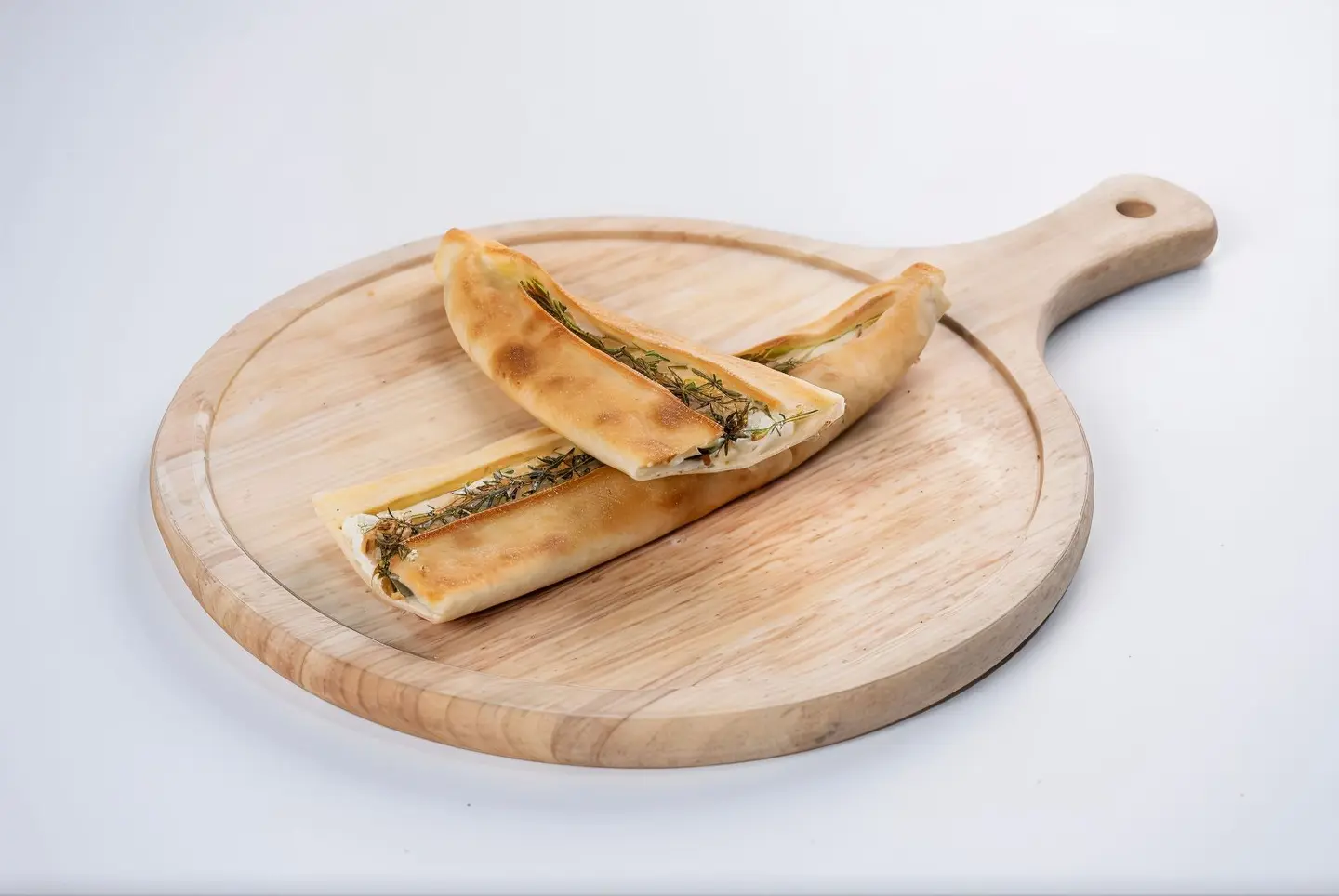 فطائر لبنة بالزعتر