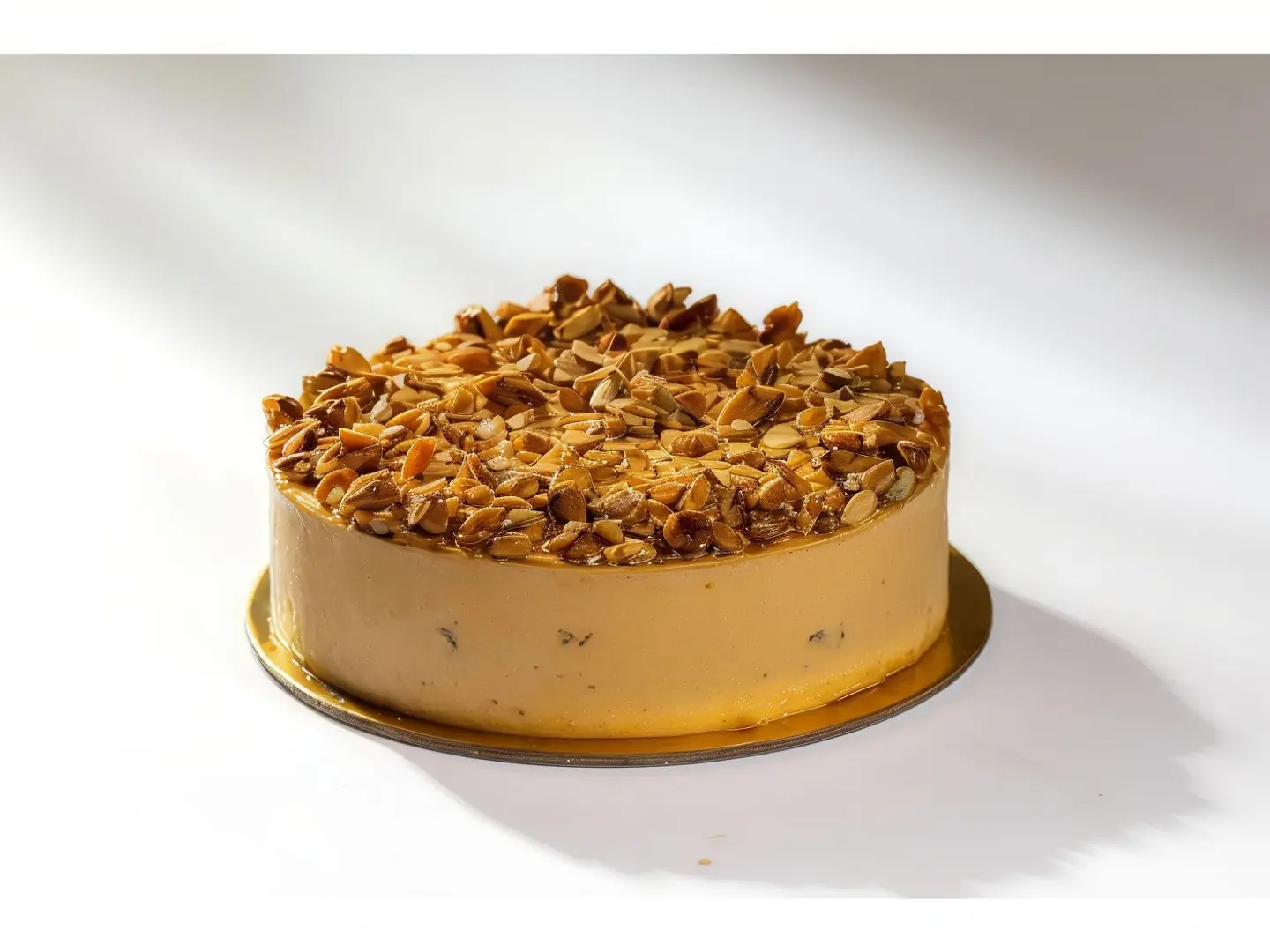 Caramelized Almonds Cake