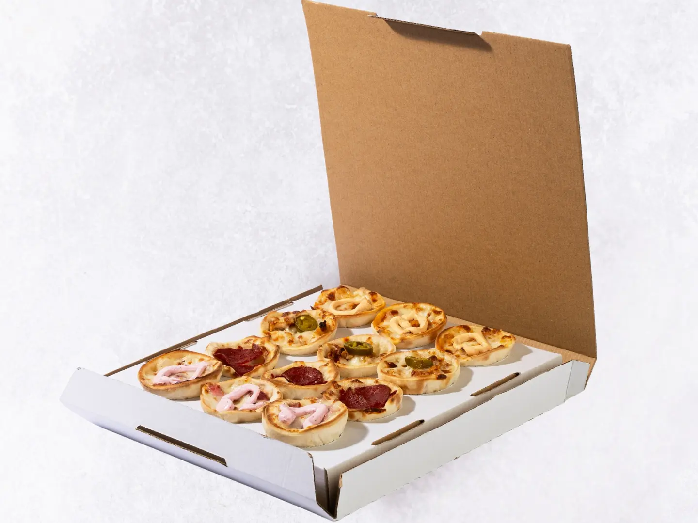 Mini Pizza Cup Box