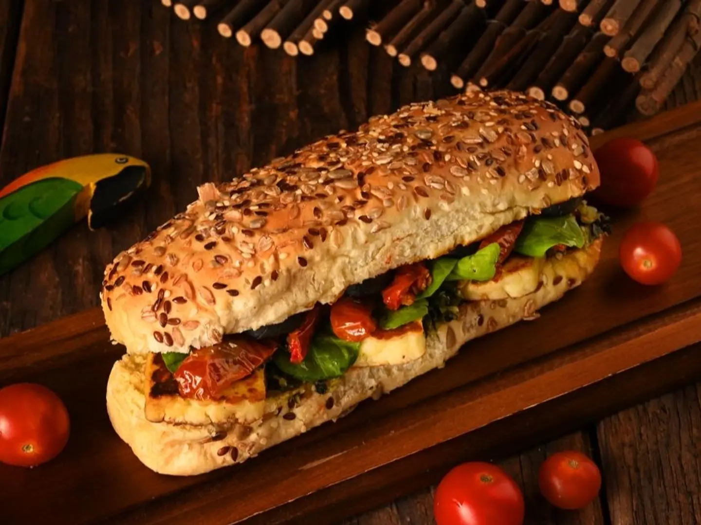 Halloum Cheese Sandwich