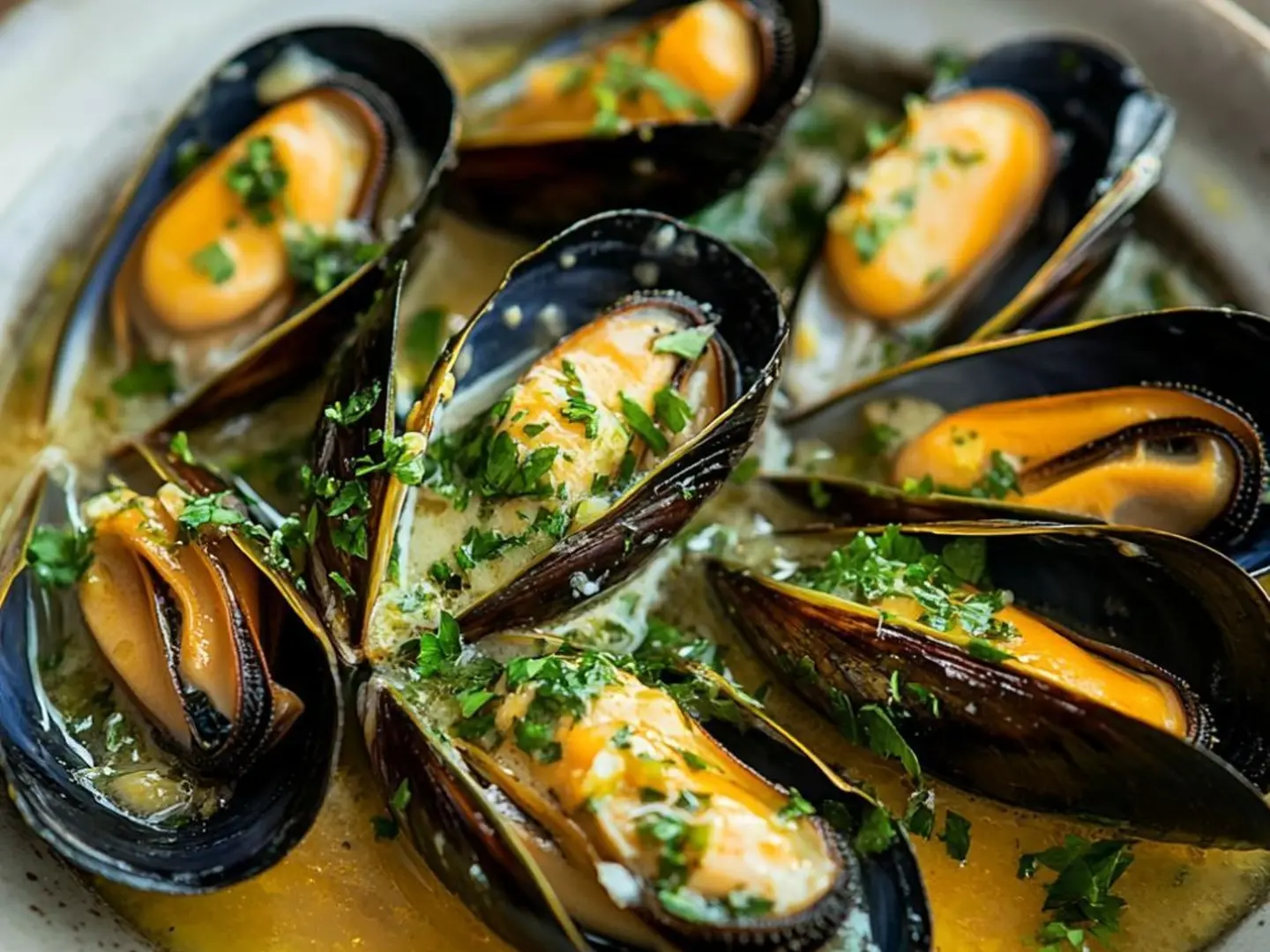 بلح بحر بالزبدة والثوم