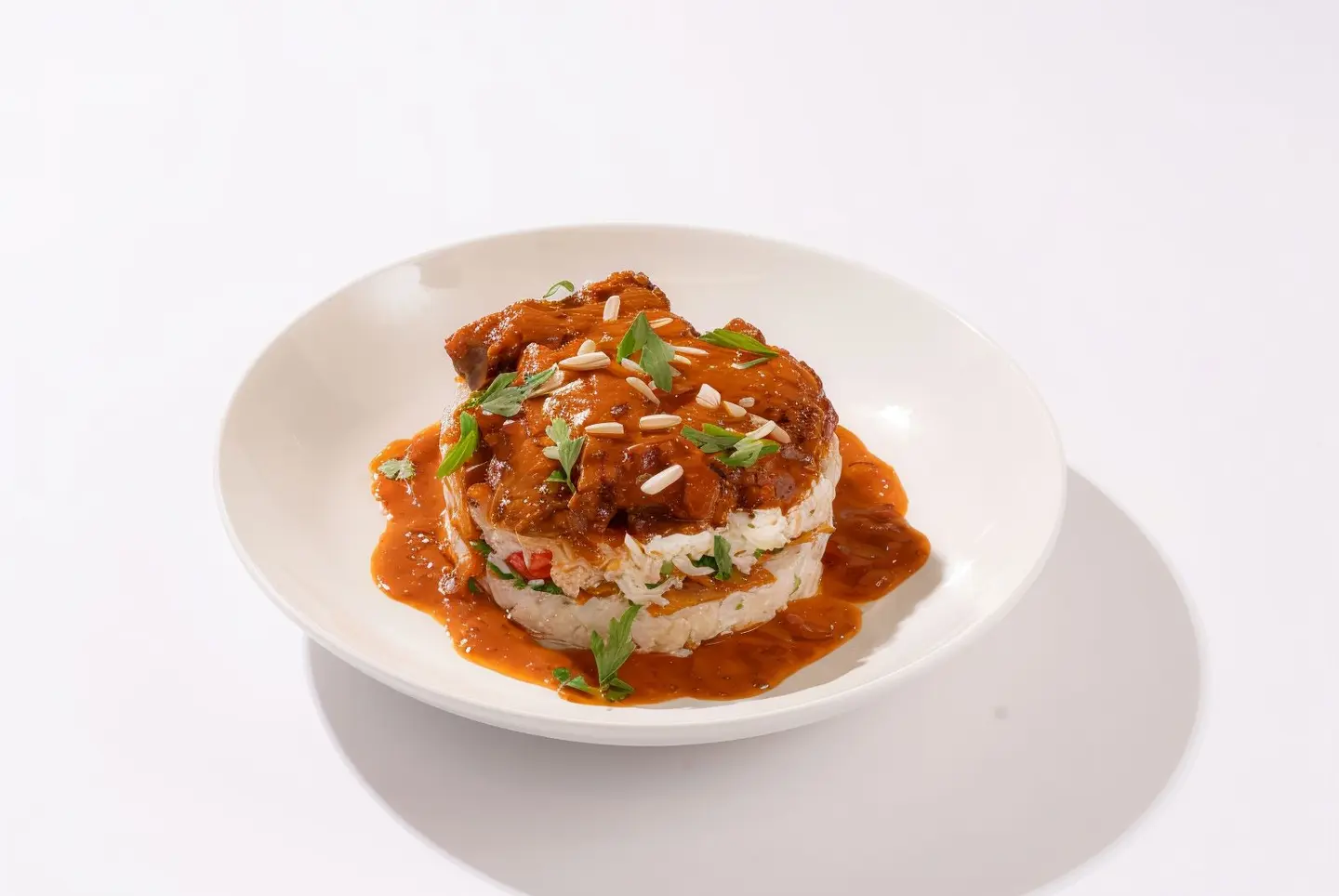 طبق أضلاع لحم بقري شهي