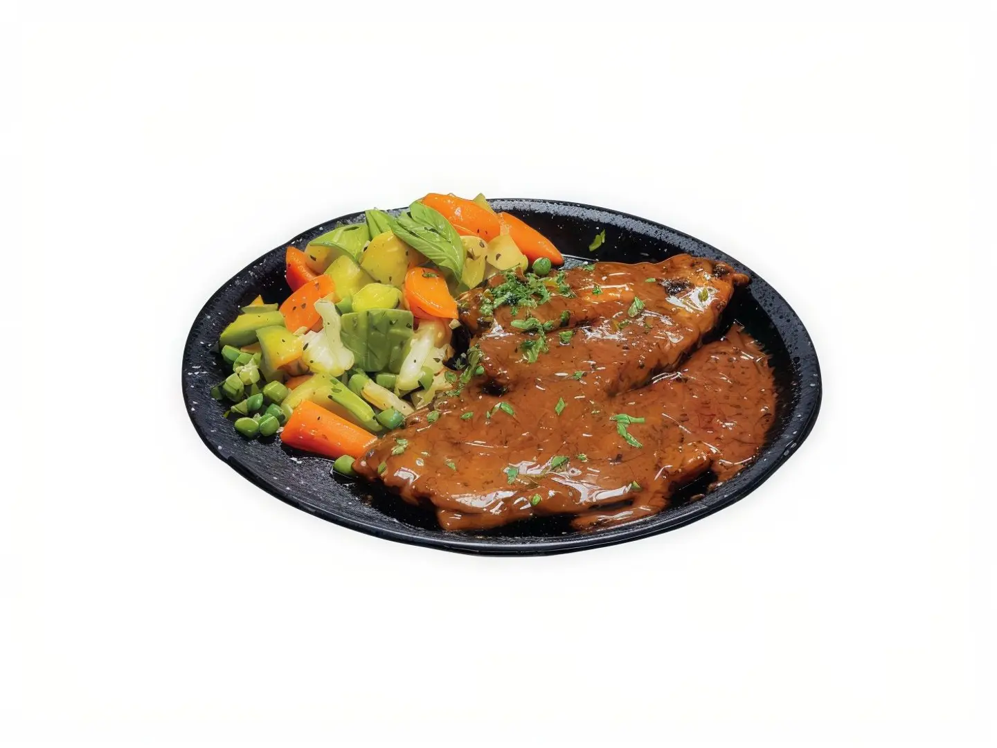 Beef Fillet Steak With Black Pepper Sauce