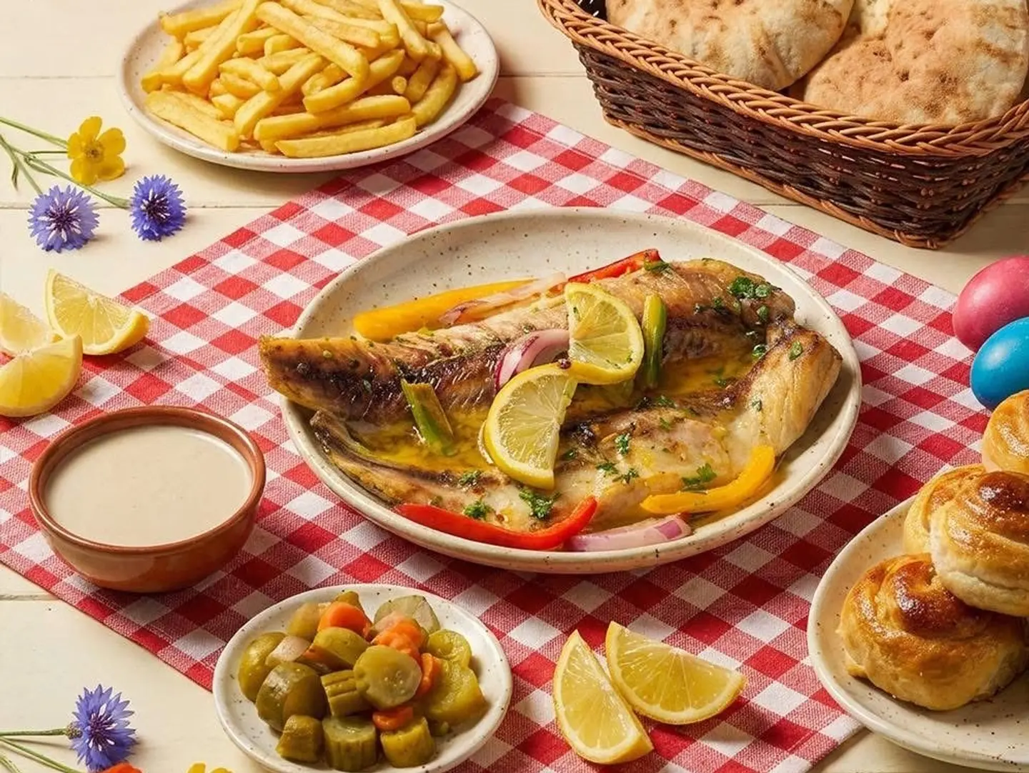 البيض بيتلون والرنجة بتتاكل