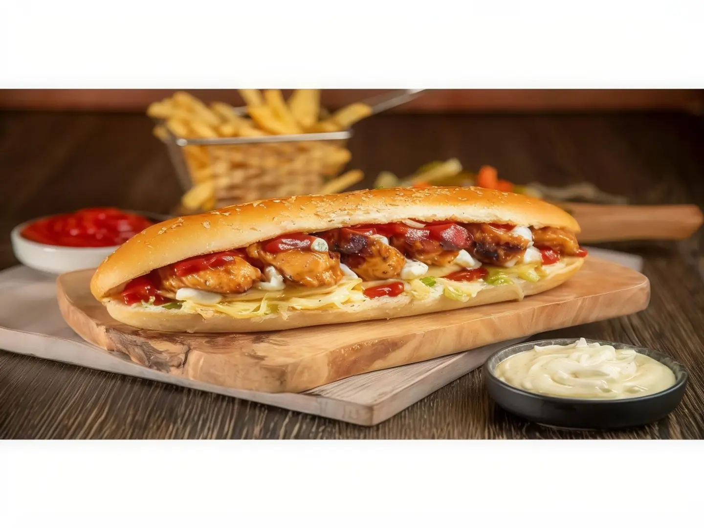 دجاج منجوري جبن