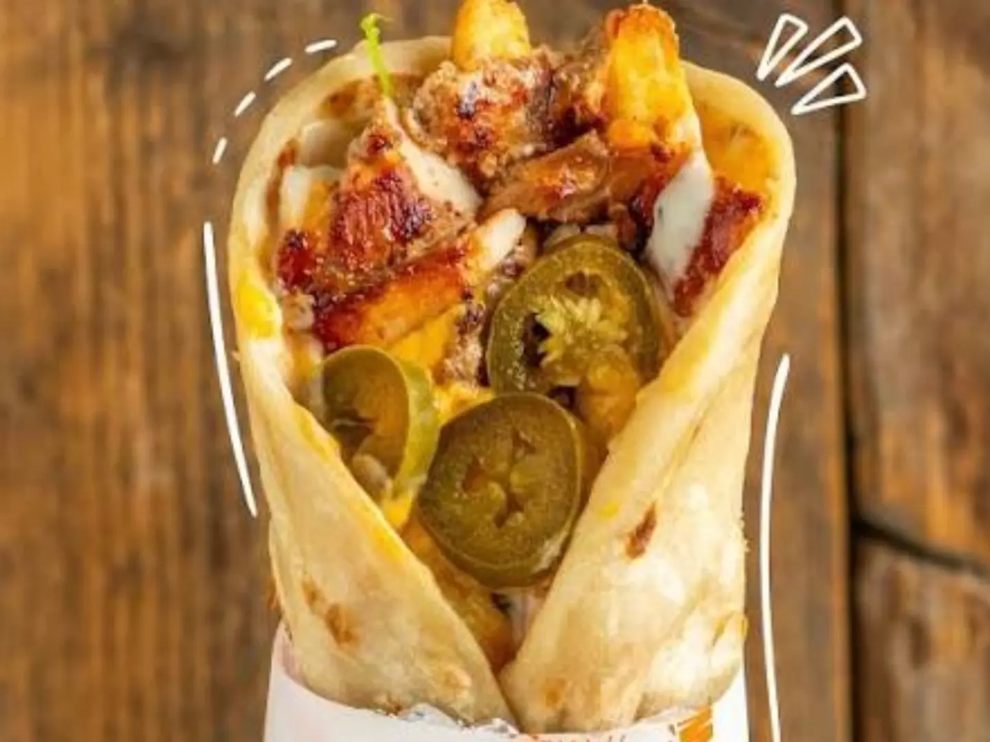 Mexican Shawarma Sandwich