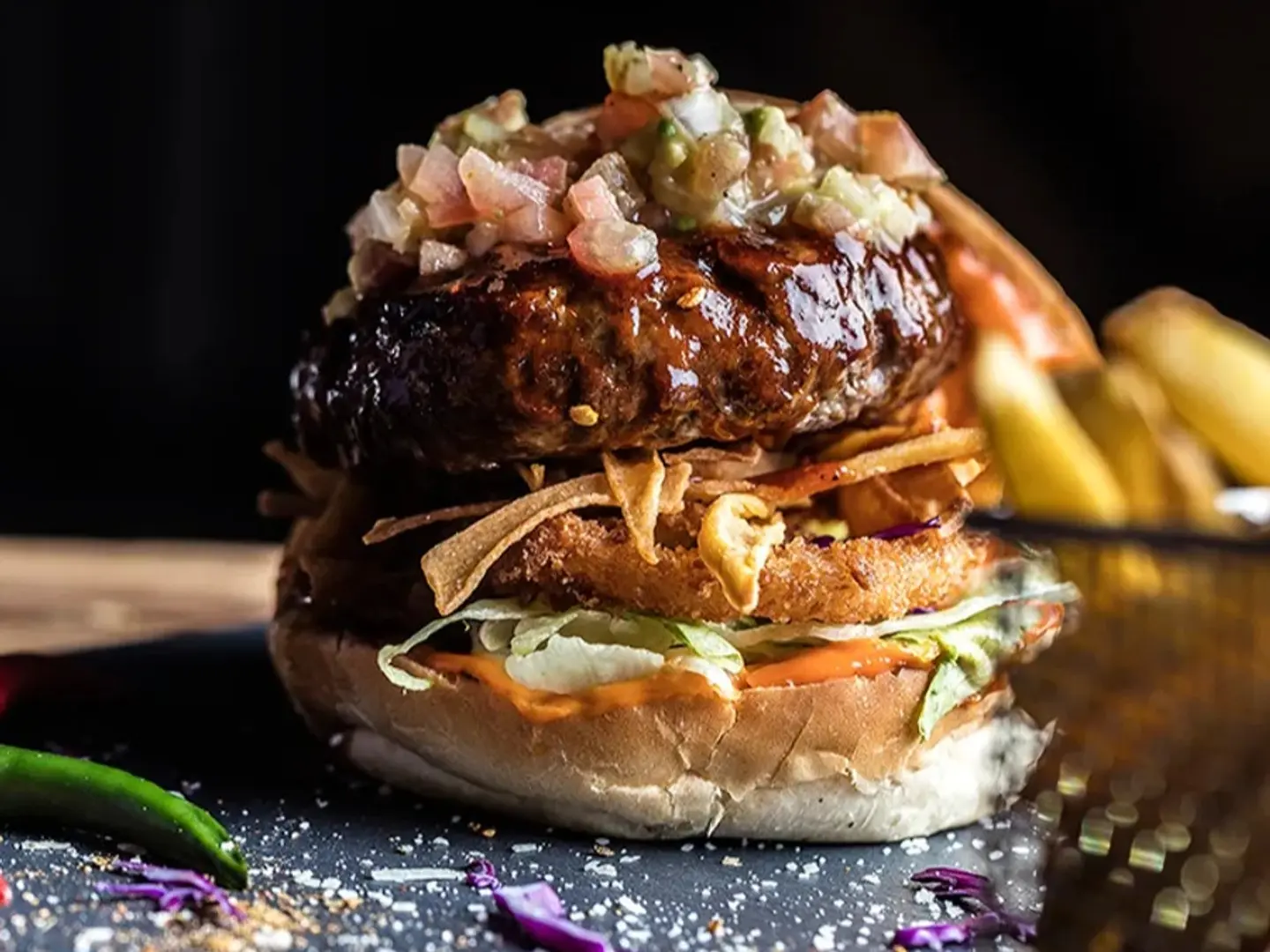 Mexicano Beef Burger