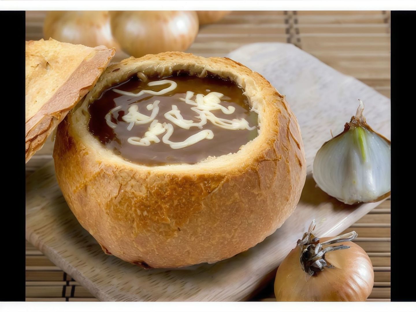 شوربة البصل الفرنسية