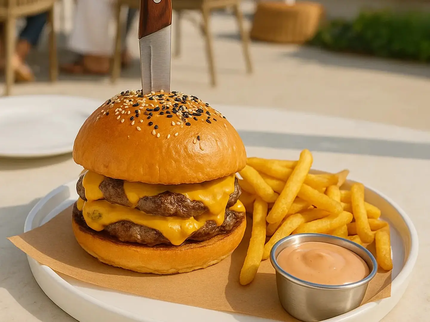 Big Mouth Classic Burger