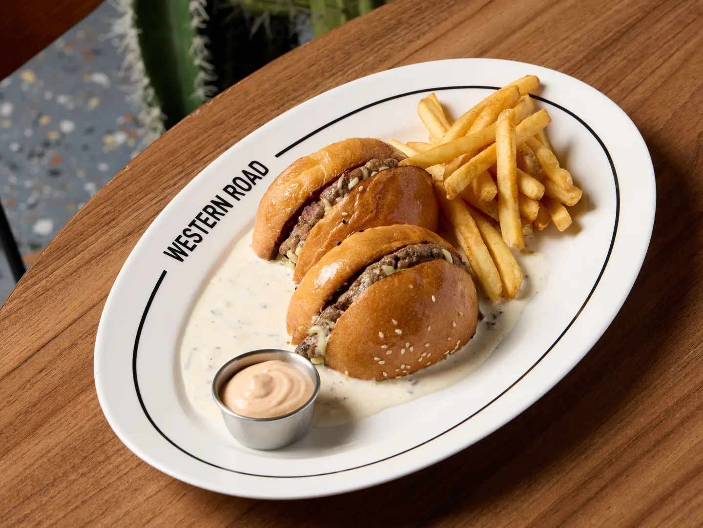 Black Gold Truffle Burger