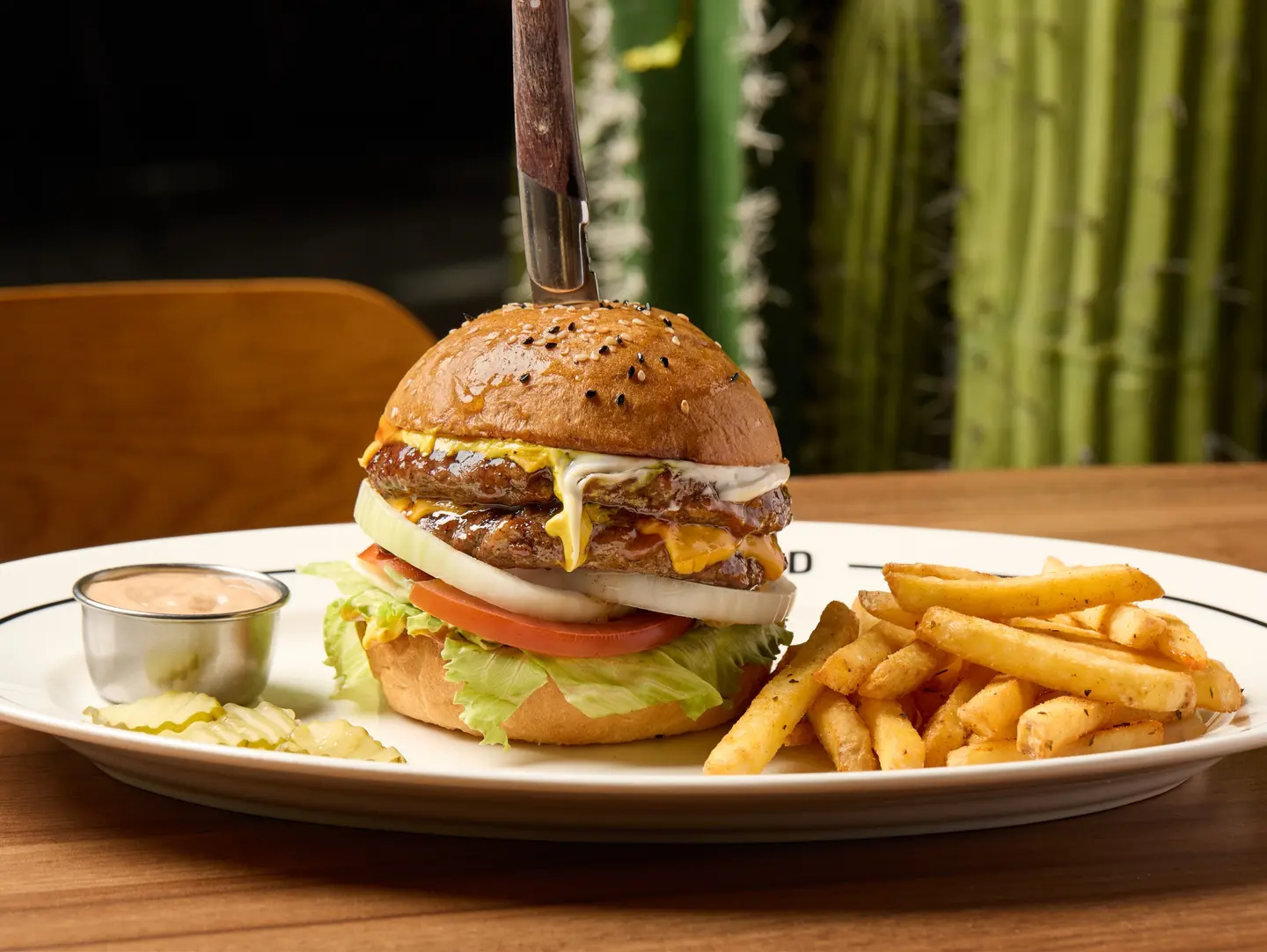 Big Mouth Classic Burger
