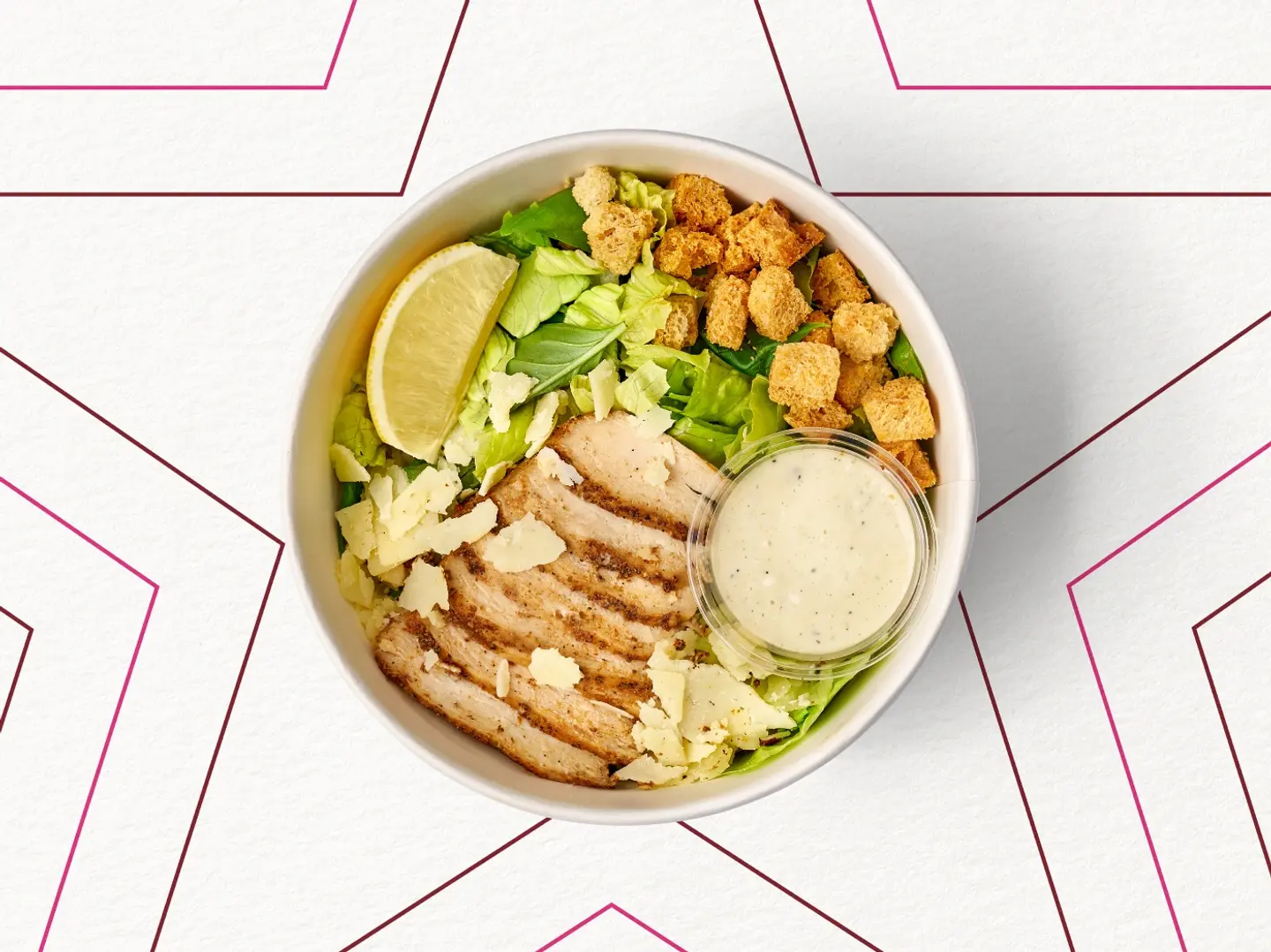 Classic Caesar Chicken Salad