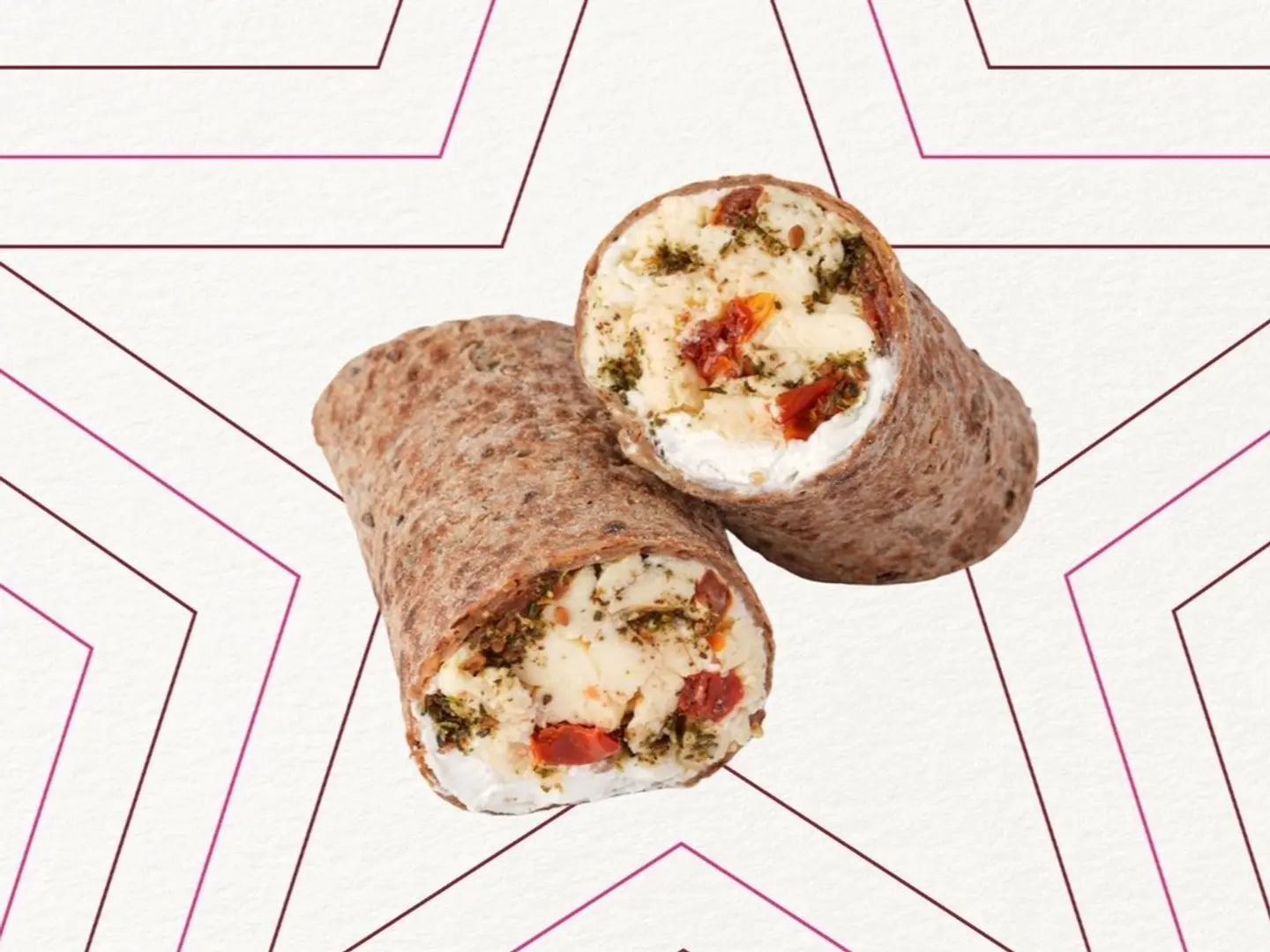 Mediterranean Egg & Zaatar Protein Wrap