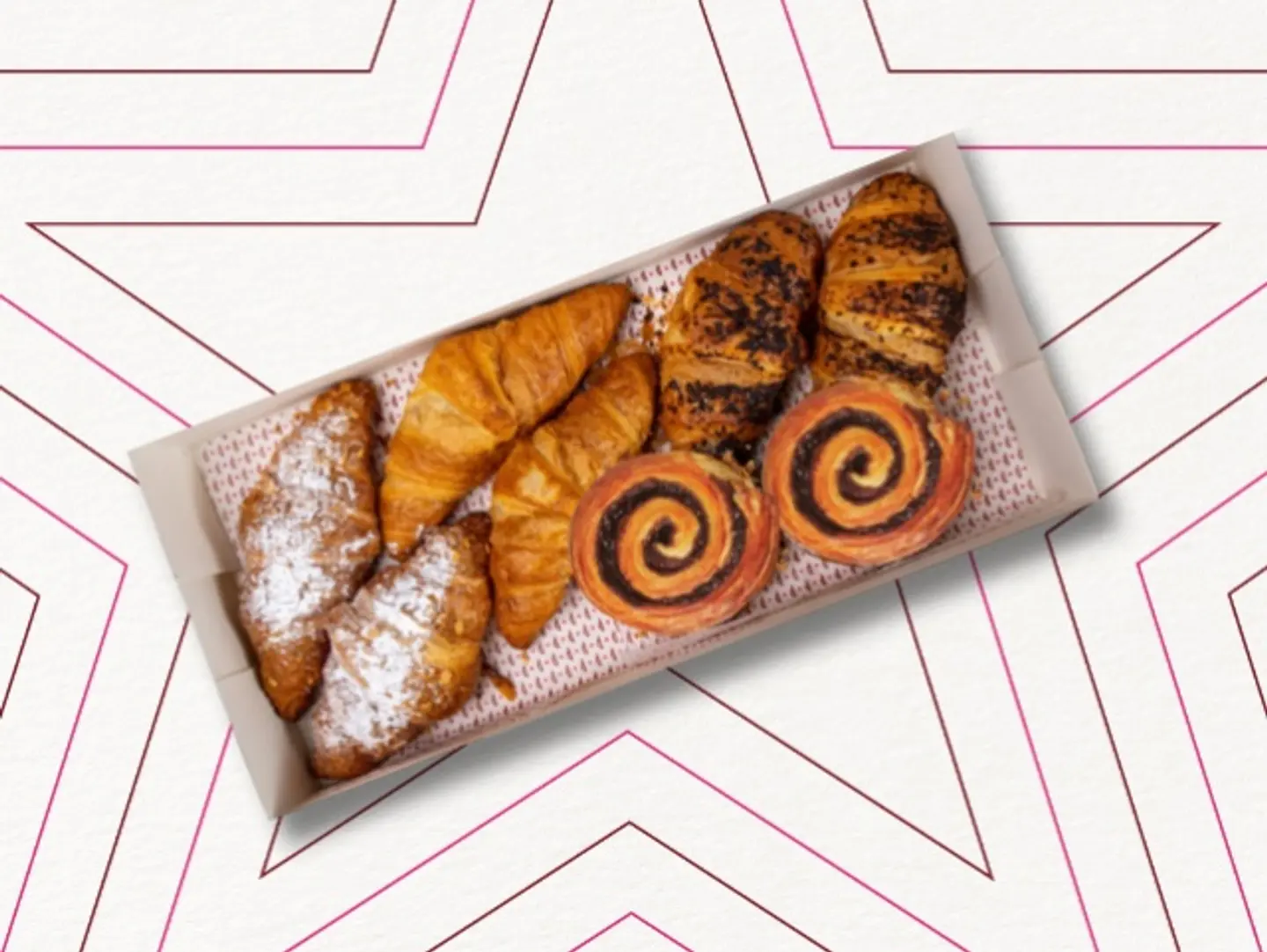 Croissant & Pastry Box