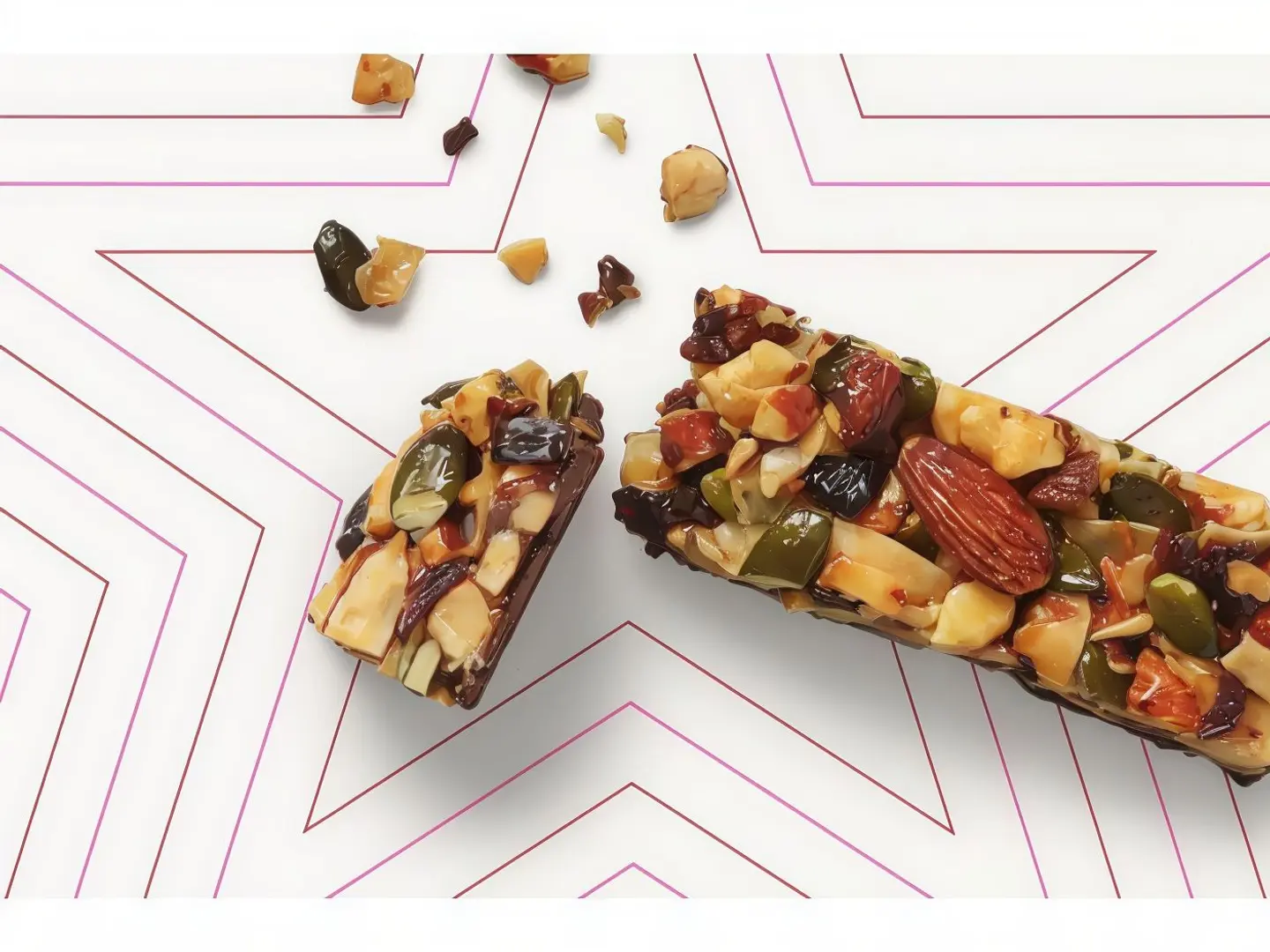 Nuts Fruits And Chocolate