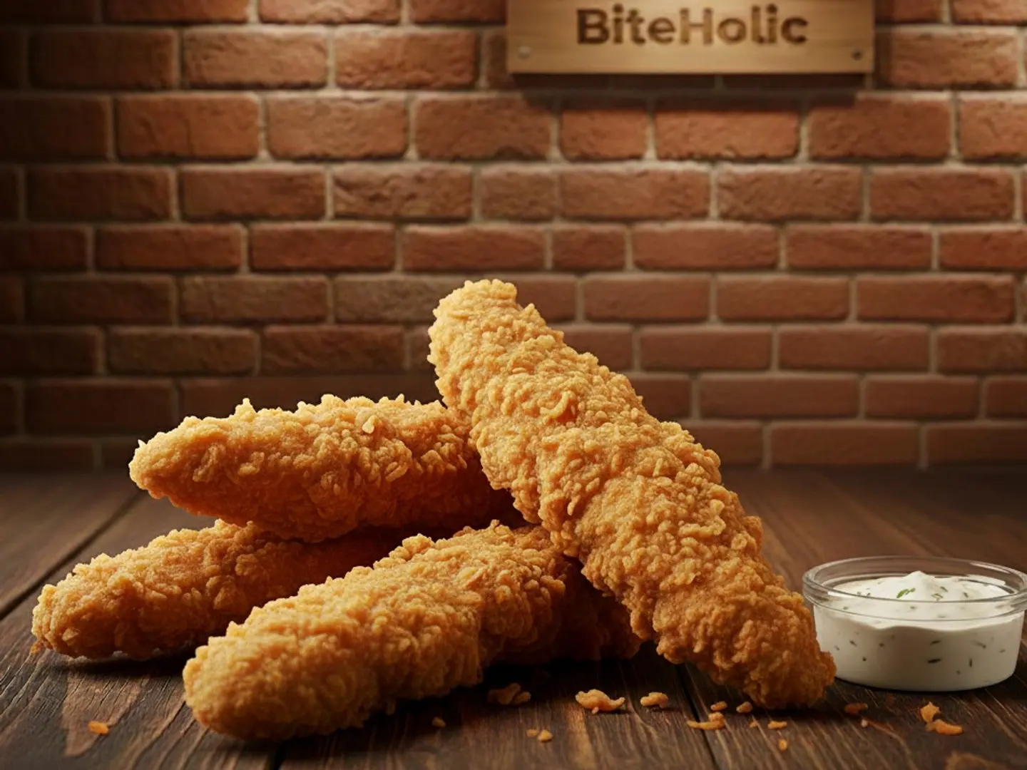 Chicken Strips Four Pieces