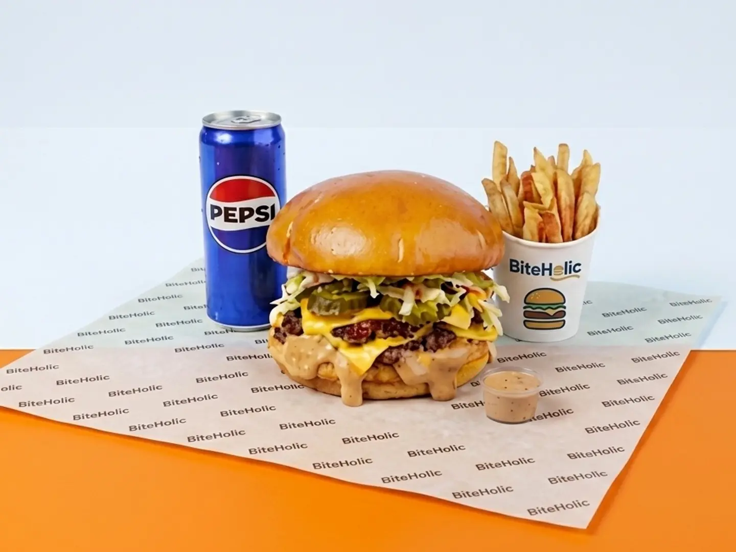 Double Beef Burger Box