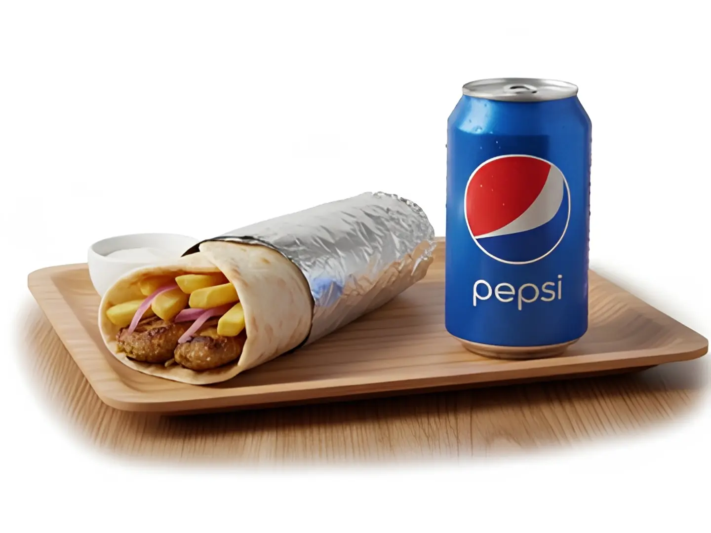 كومبو الطاووق والبيبسي