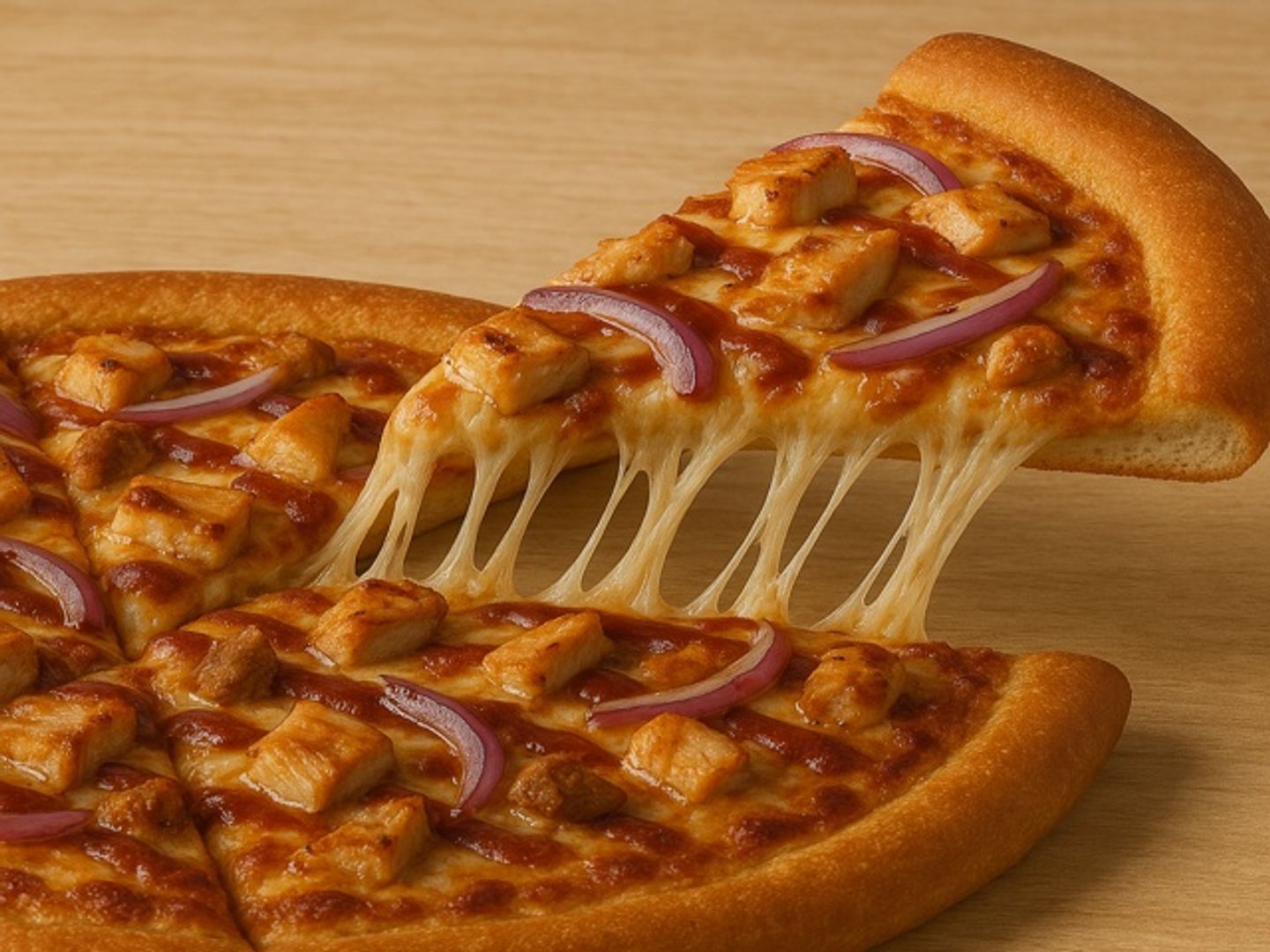 Bbq Chicken Pizza - Large   10 Slices