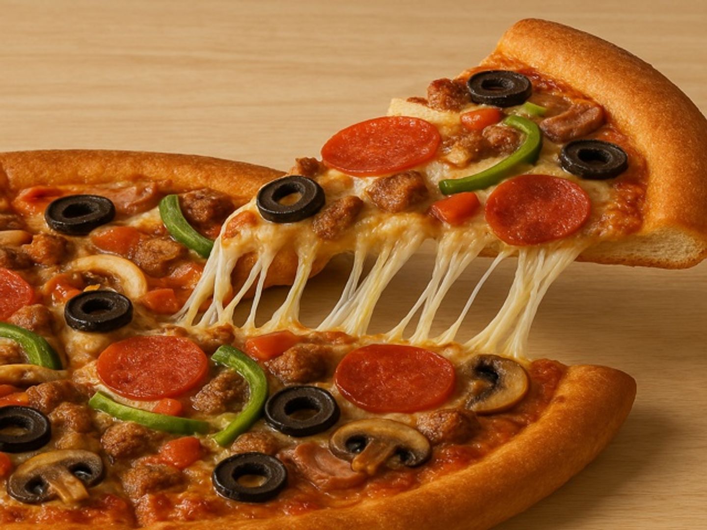 Super Supreme Pizza - Large   10 Slices