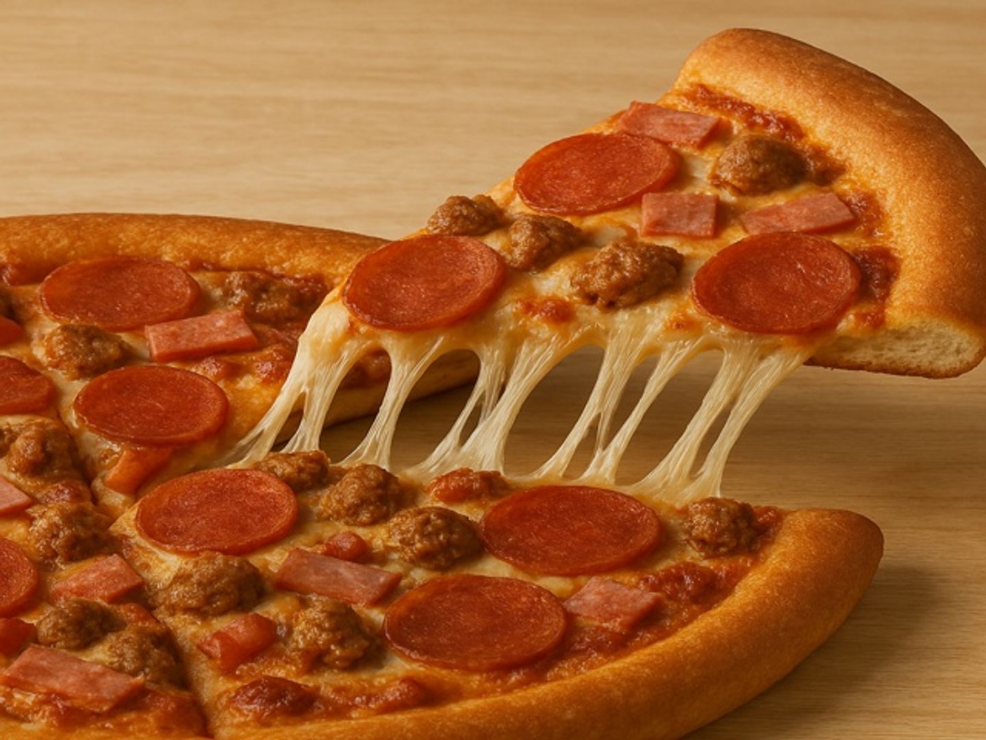 All Meat Pizza - Large   10 Slices